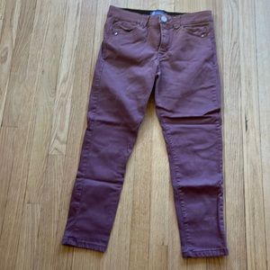 Democracy purple pants. Stretchy. Size 8p